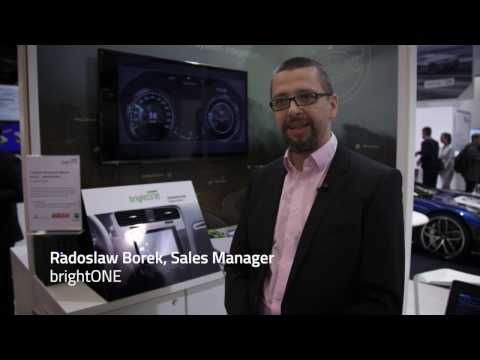 Gesture Controlled Qt Automotive Suite HMI, Partner brightONE